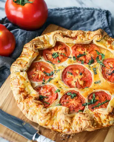 Air Fryer Tomato Galette
