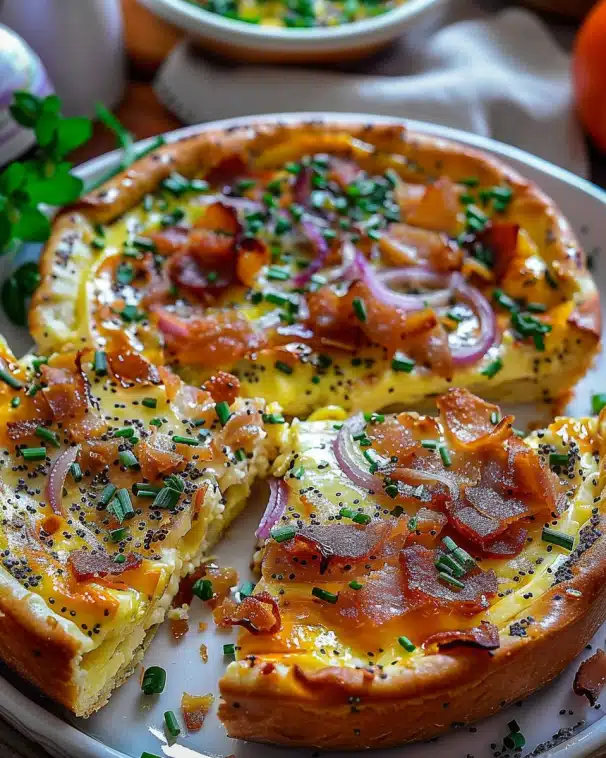 Bagels quiche gourmands