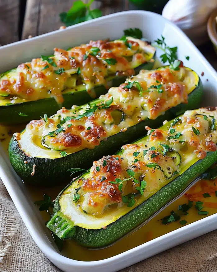 Courgettes Farcies Légères