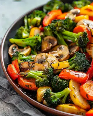 Healthy Sauteed Vegetables Recipe