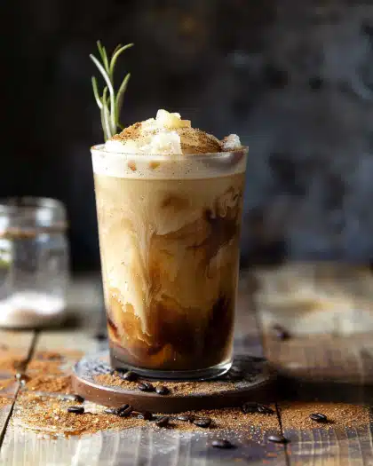 Iced Brown Sugar Latte with Shaken Espresso