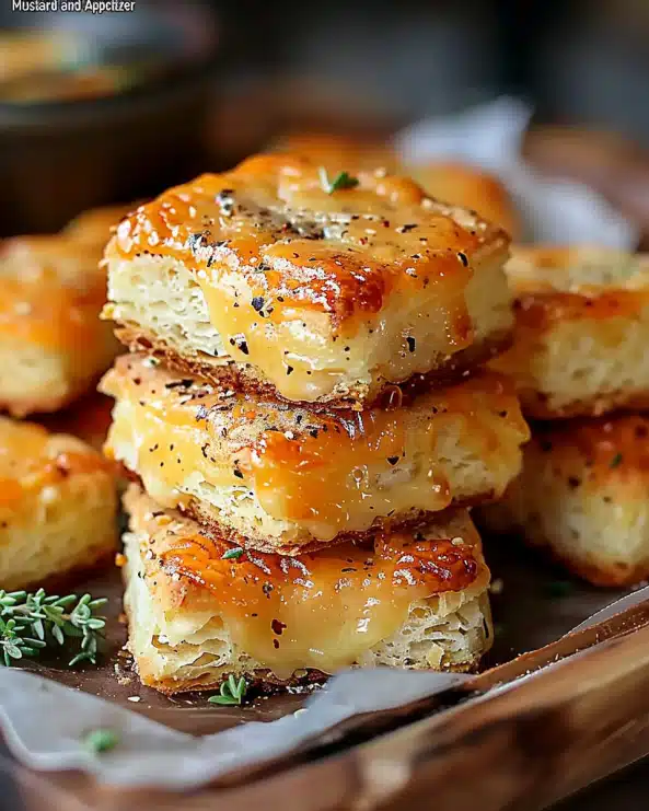 Mustard and Comté Cheese Appetizer Biscuits 4 Mustard and Comté Cheese Appetizer Biscuits