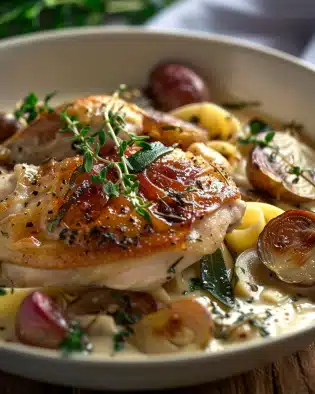 Poulet à la Toscane Crémeux