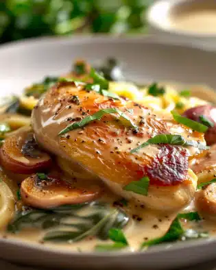 Poulet à la Toscane Crémeux