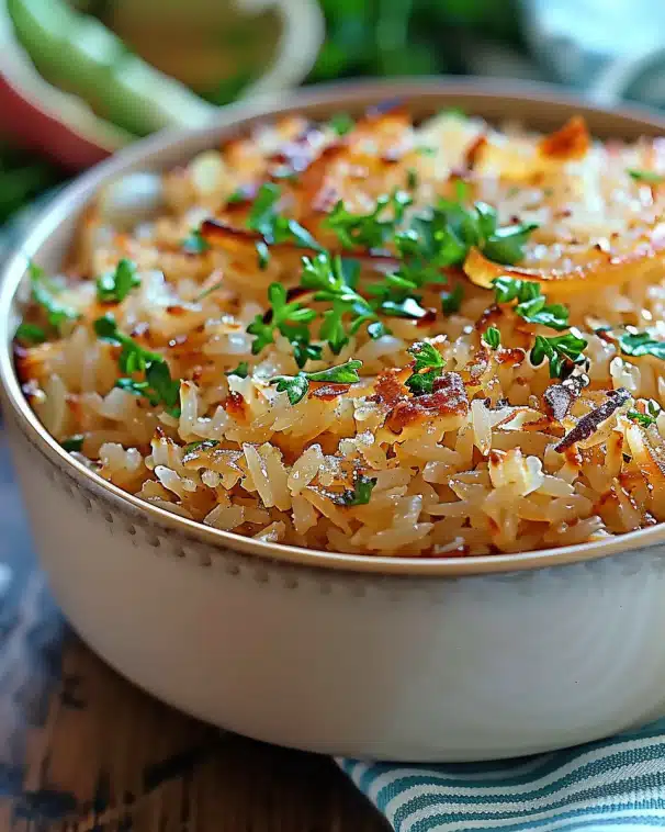 French Onion Rice