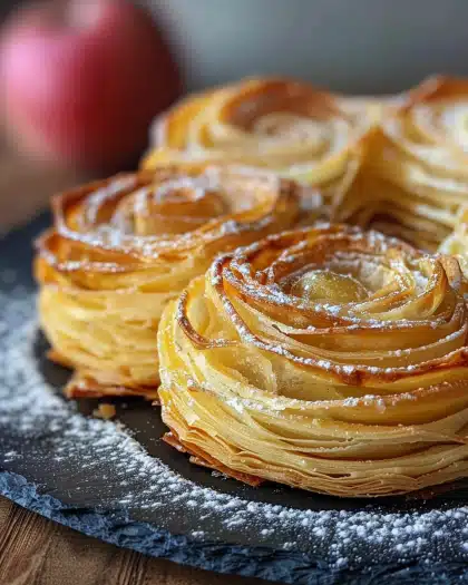 Roulés Feuilletés aux Pommes Express