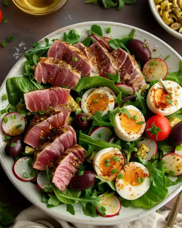 Seared Ahi Tuna Niçoise Salad