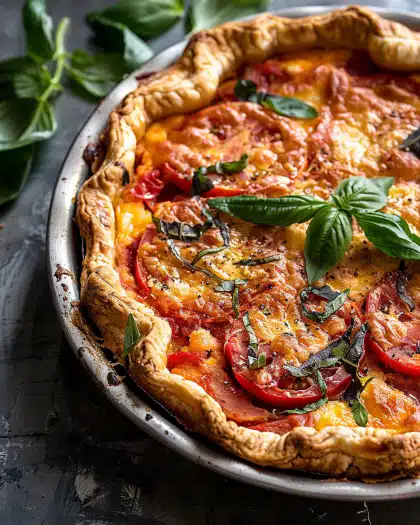 Tomato Cheese Pie