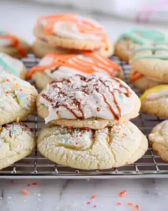 3 Ingredient Cake Mix Cookies
