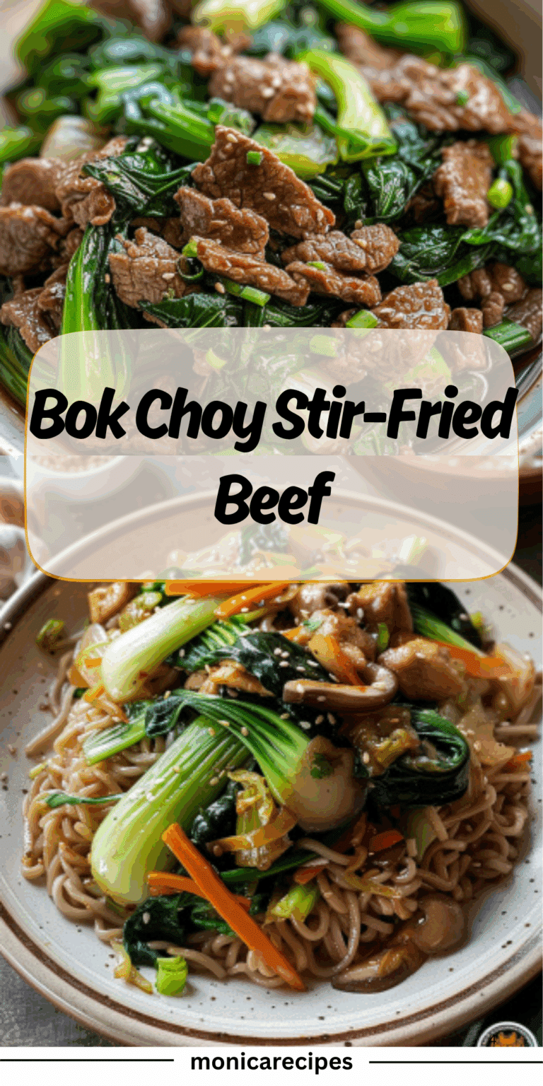 Bok Choy Stir-Fried Beef