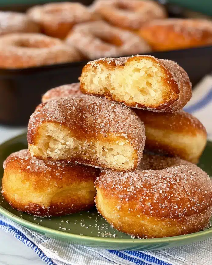 Apple Cider Hawaiian Roll Donuts