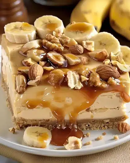Banana Caramel Nut Cheesecake Recipe Easy & Tasty 4 Banana Caramel Nut Cheesecake Recipe Easy & Tasty