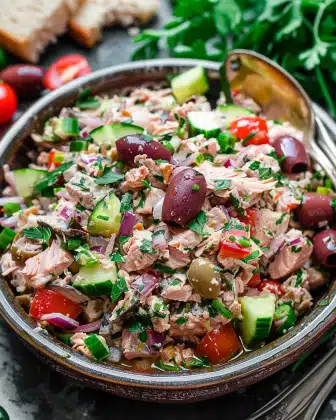 Best Mediterranean Tuna Salad Recipe