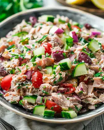 Best Mediterranean Tuna Salad Recipe
