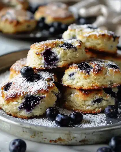 Blueberry Biscuits