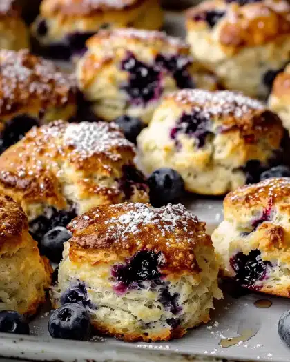 Blueberry Biscuits