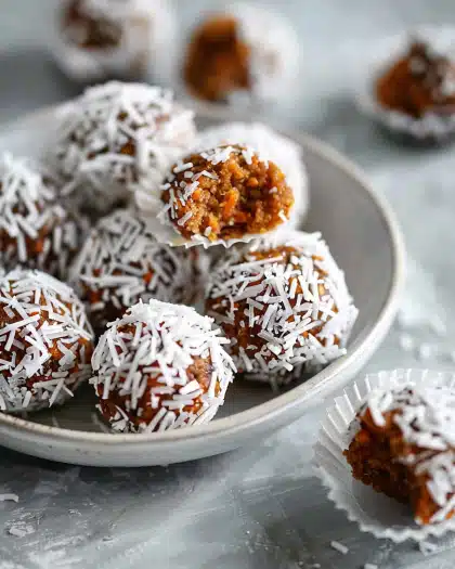 Carrot Cake Energy Balls