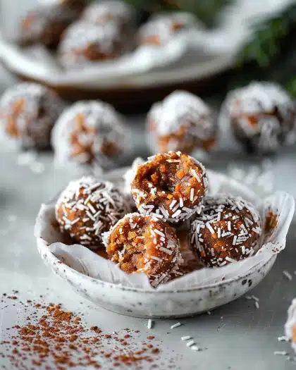 Carrot Cake Energy Balls
