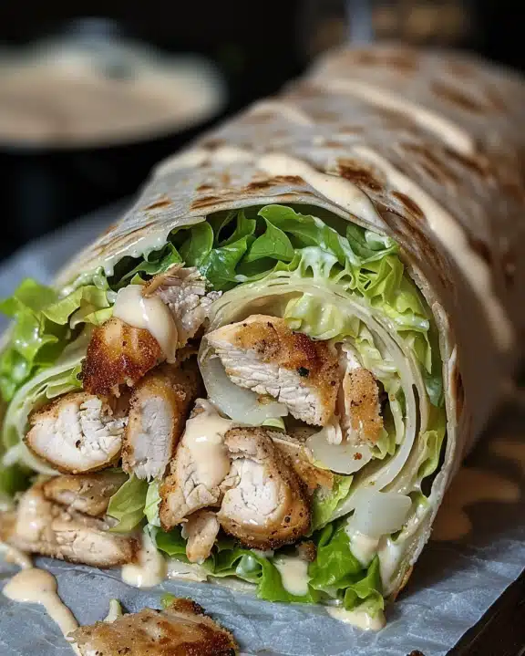 Chicken Caesar Wraps 4 Chicken Caesar Wraps