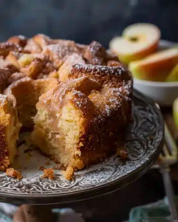 Cinnamon Sugar Apple Cake Recipe