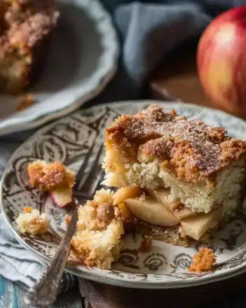 Cinnamon Sugar Apple Cake Recipe