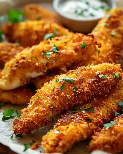 Crispy Baked Chicken Tenders: The Ultimate Oven-Fried Favorite