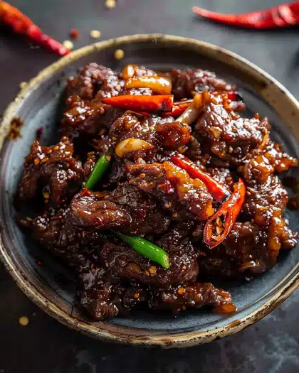 Crispy Chilli Beef