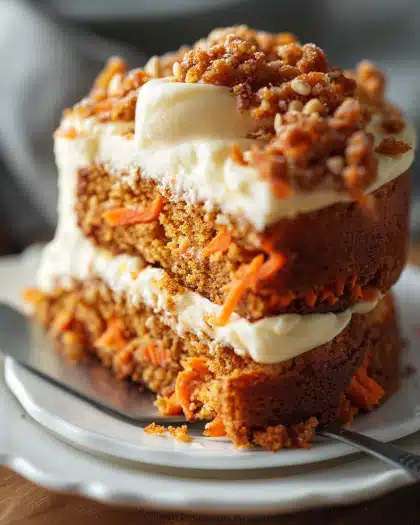 Decadent Carrot Cake  A Flourless, Sugarless Revelation