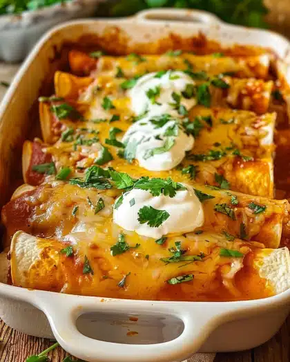 Delicious Chicken Enchiladas
