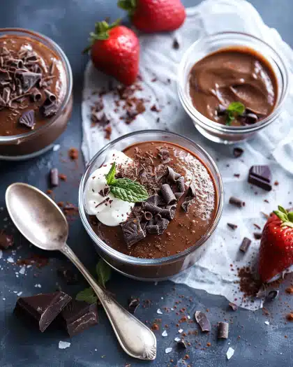 Easy Paleo & Vegan Chocolate Pudding Dairy-Free