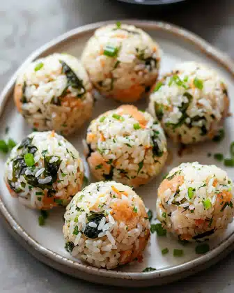Easy Tuna Rice Balls