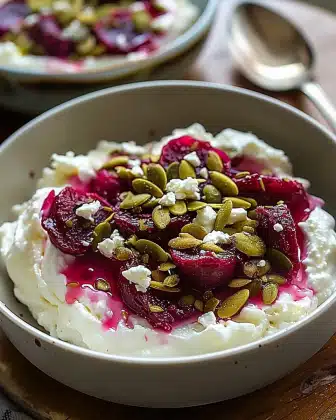 Creamy feta with beet salad 6 Creamy feta with beet salad