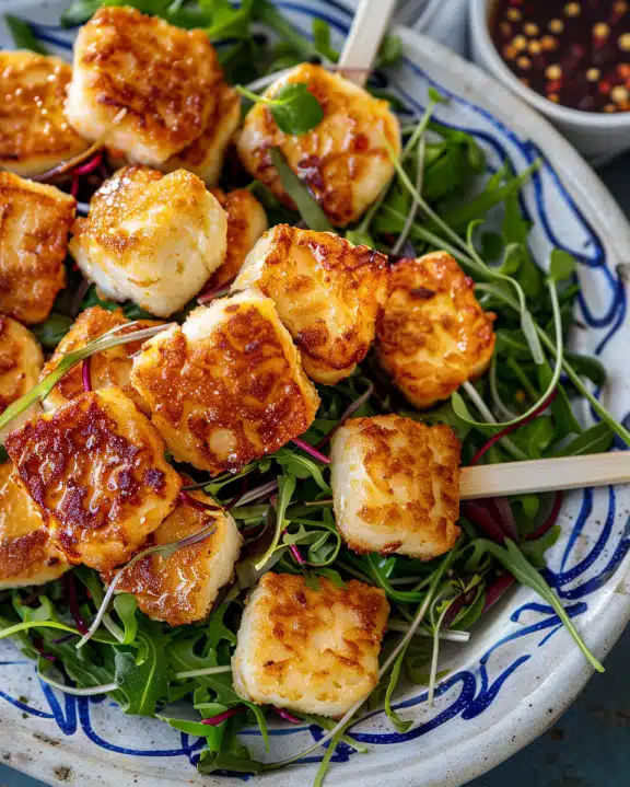 Fried Halloumi Bites