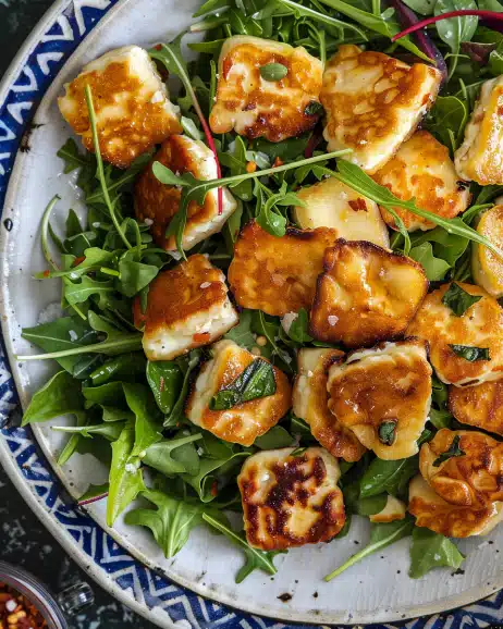 Fried Halloumi Bites
