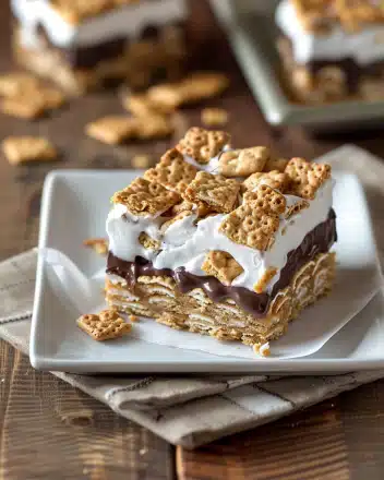 Golden Grahams S’mores Bars 4 Golden Grahams S’mores Bars
