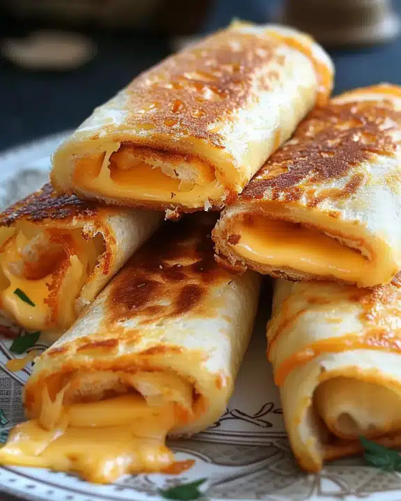 Grilled Cheese Roll Ups Recipe
