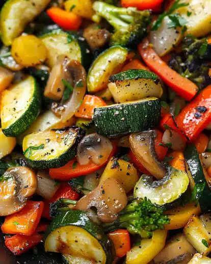Healthy Sauteed Vegetables Recipe  Whisk Point
