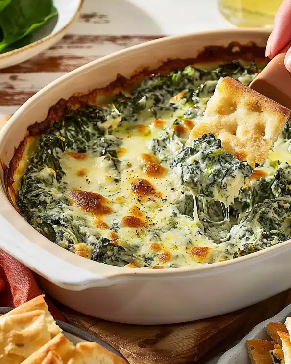 High-Protein Spinach Dip