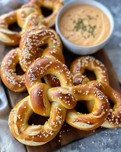Homemade Soft Pretzels
