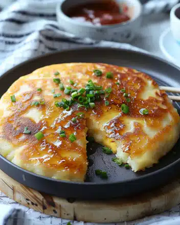 Korean Cheese Pancakes 4 Korean Cheese Pancakes