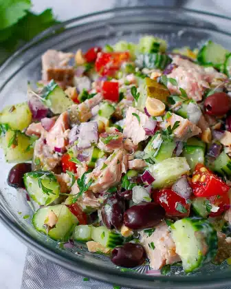 Mediterranean Tuna Salad 6 Mediterranean Tuna Salad