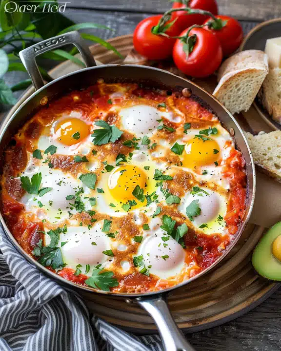One Pan Shakshuka (Eggs in Hell)