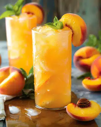Peach Lemonade 6 Peach Lemonade