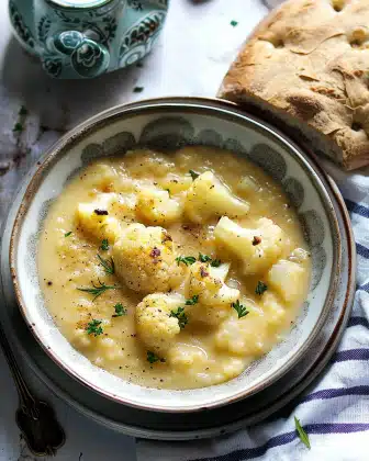 Potato, Cauliflower, and Leek Soup 4 Potato, Cauliflower, and Leek Soup