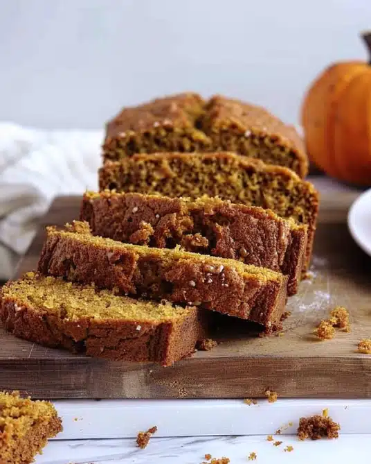 Pumpkin Bread – Rich and Buttery