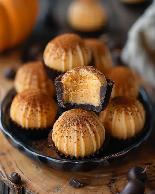 Pumpkin Cheesecake Truffles Recipes