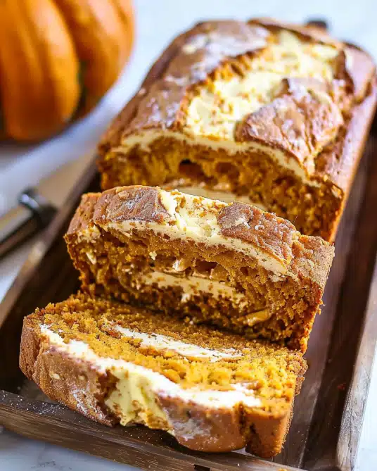 Pumpkin Cream Cheese Bread 4 Pumpkin Cream Cheese Bread