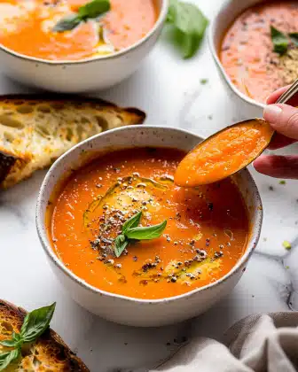 Secret Ingredient Tomato Basil Soup 6 Secret Ingredient Tomato Basil Soup