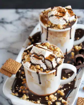 S’mores Hot Chocolate + Charity Water E-Cookbook