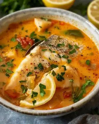 Spicy Lemon Fish Soup